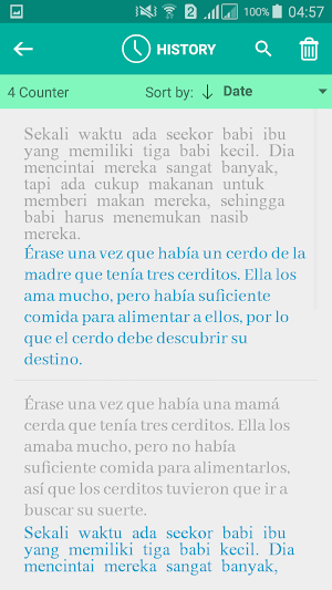 Indonesian Spanish Translator Screenshot 3