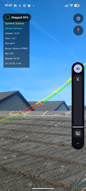 Helios — Solar Sun Path AR Screenshot 3