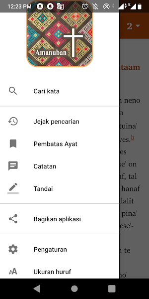 Amanuban Bible App Screenshot 0
