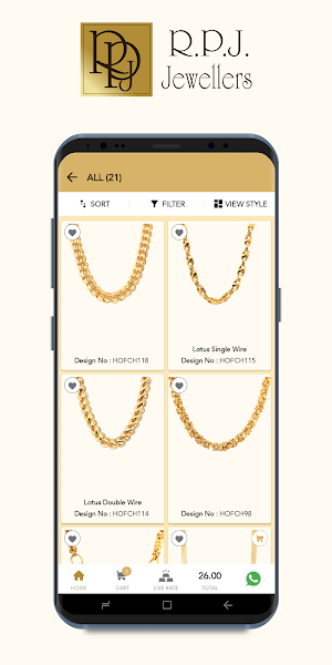 RPJ Jewellers Screenshot 2