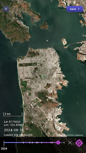 Purple Satellite - Live Data Screenshot 1