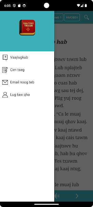 Kinh Thánh Tiếng H'Mông Xanh Screenshot 1
