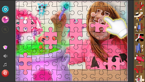 a for adley Jigsaw game Screenshot 1