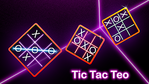 Tic Tac Toe Magic  2 Player XO Screenshot 0