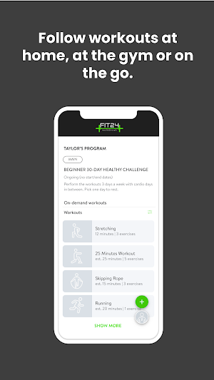 Fit24 Health and Strength Screenshot 1