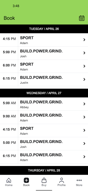 Foundation Fitness Screenshot 1
