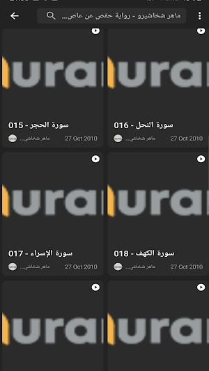 القرآن الكريم - ماهر شخاشخيرو Screenshot 1