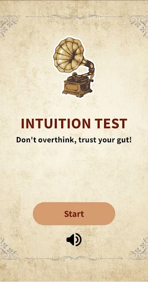 Intuition test Screenshot 0