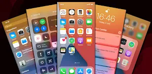 Launcher iPhone 15 , iOS 17 Screenshot 0