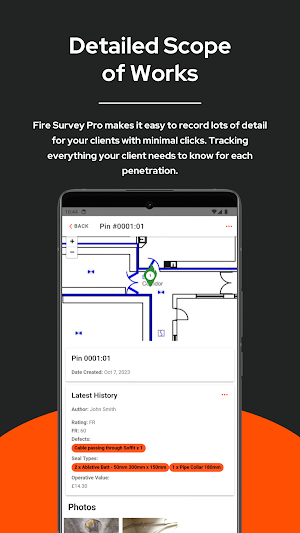 Fire Survey Pro Screenshot 3