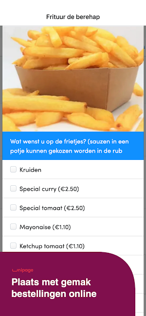 Frituur De Berehap Screenshot 0