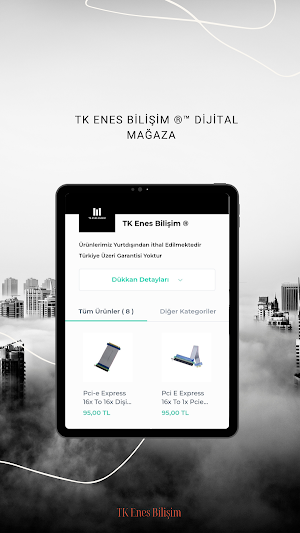 Tk Enes Bilişim® Shop Screenshot 2