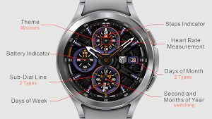 IWF Alluring II watch face for Screenshot 0