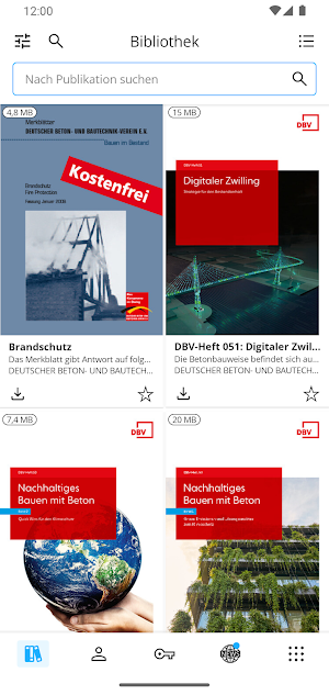 DBV-Schriften Screenshot 0