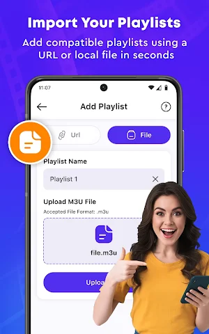 IPTV Player: Live TV & Movies Screenshot 1
