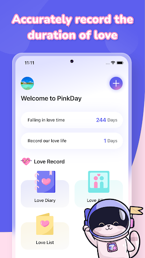 PinkDay - Time stamp of love Screenshot 0