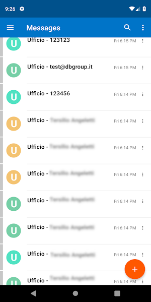 D.B. Pick-up Messenger Screenshot 0