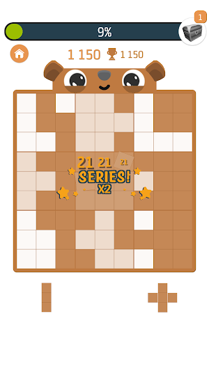 Cuty Blocks - Block Puzzle Screenshot 1