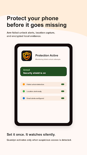 Guardyn: Anti-Theft Alarm App Screenshot 0