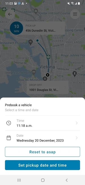 Bluebird Cabs Screenshot 3