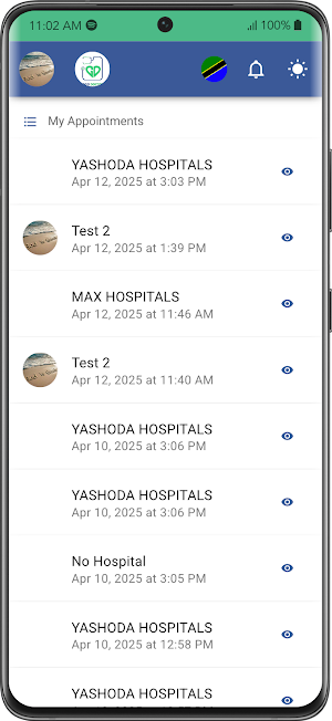 Good Doctor Patient's App Screenshot 1