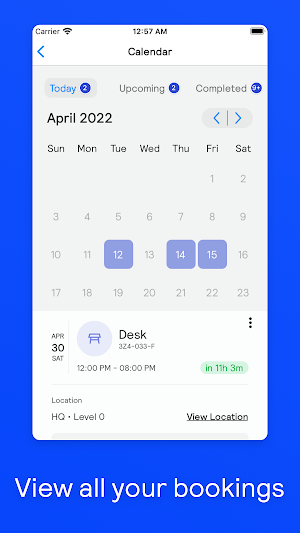 OurSpace Booking Screenshot 3