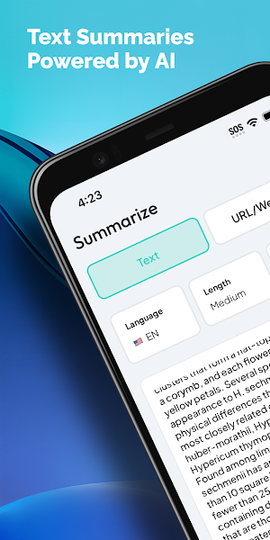 AI Summarizer: Summary Writer Screenshot 0