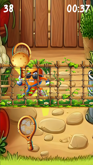 Veggie Tennis Clash Screenshot 1