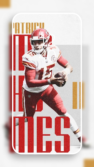 Patrick Mahomes HD Wallpaper Screenshot 2