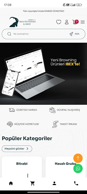 İbex Outdoors & Shop Screenshot 0