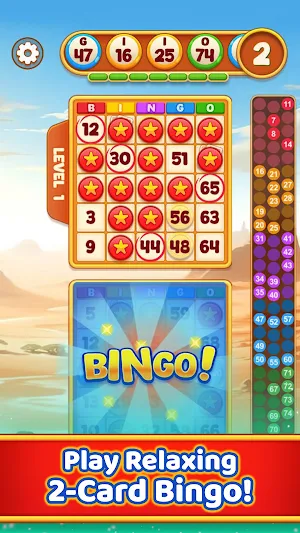 Bingo TriPeaks Solitaire Screenshot 1