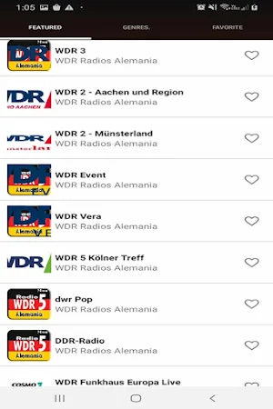 WDR 5 / Radio WDR5 Radio Germany Screenshot 2