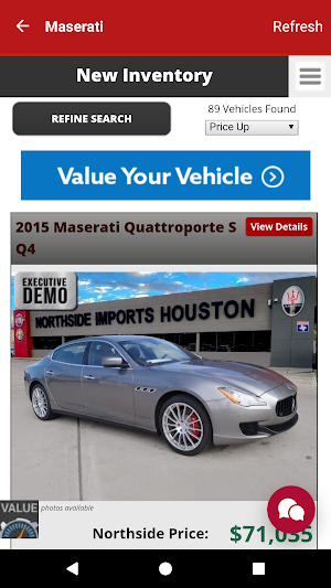 Northside Alfa Romeo Maserati Screenshot 2