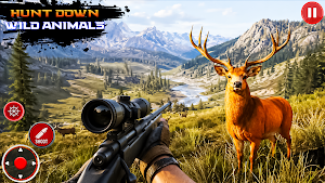 Wild Deer Hunting Sniper Game Screenshot 3