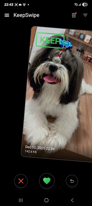 KeepSwipe: Photo Cleaner Screenshot 0