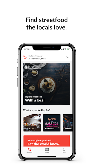 Yummystreets - Local food guid Screenshot 0