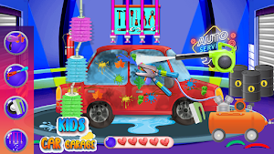 Kids Car Auto Garage Workshop Screenshot 0