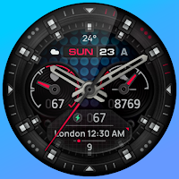 SH015 Watch Face, WearOS watch