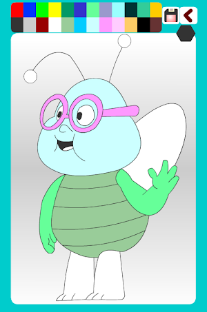 Bee Coloring Game Animals Screenshot 1