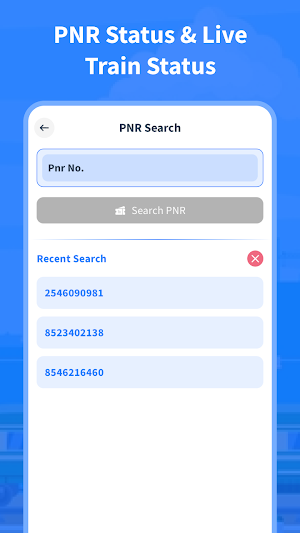 Live Train Status : Train app Screenshot 3