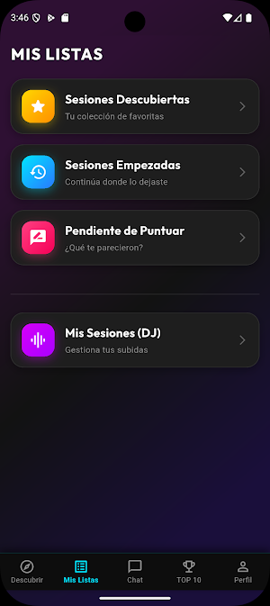 DJ Discover: Sesiones & Música Screenshot 2