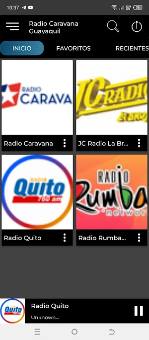 Radio Caravana Guayaquil Screenshot 0