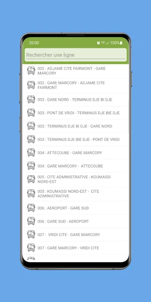 SOTRA MOBILE Screenshot 1