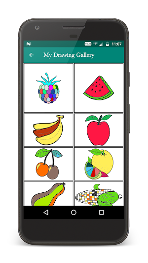 Fruits Coloring Screenshot 1