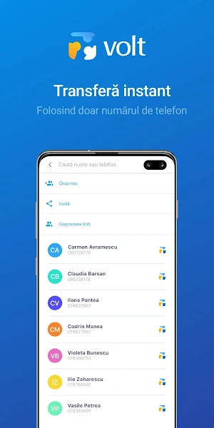 Volt – Transfer instant de bani Screenshot 0