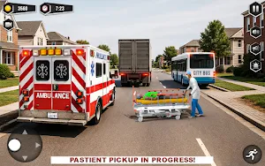 US Ambulance Emergency Game 3d Screenshot 3