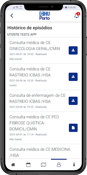 CHUPorto Screenshot 2