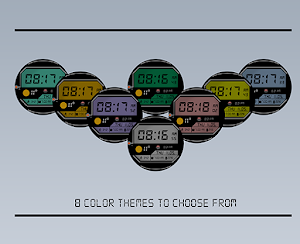GRBL Digital Watch Face Screenshot 1