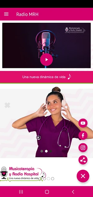 MUSICOTERAPIA Y RADIO HOSPITAL Screenshot 1