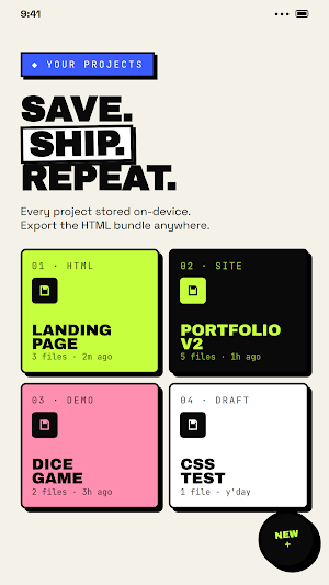 HTML Viewer – Live Code Editor Screenshot 3